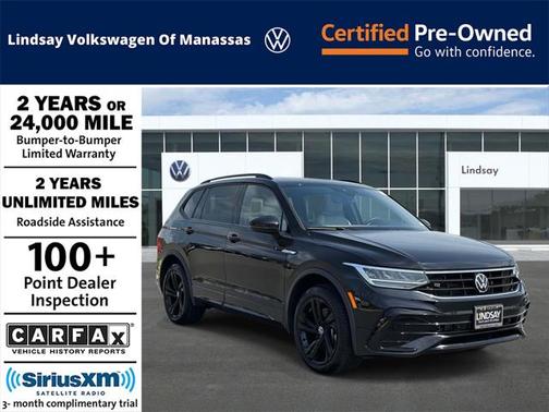2024 Volkswagen Tiguan 2.0T SE R-Line Black