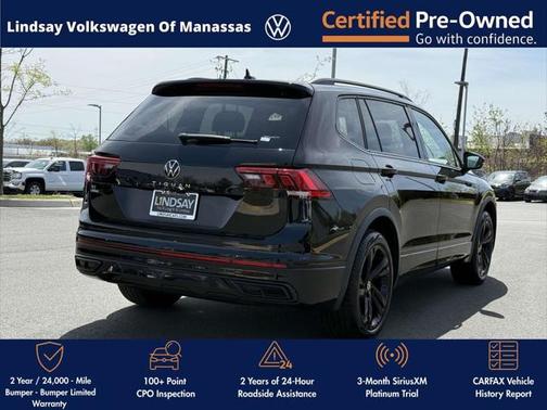 2024 Volkswagen Tiguan 2.0T SE R-Line Black