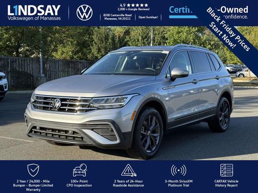 2022 Volkswagen Tiguan 2.0T SE 4MOTION