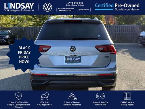 2022 Volkswagen Tiguan 2.0T SE 4MOTION