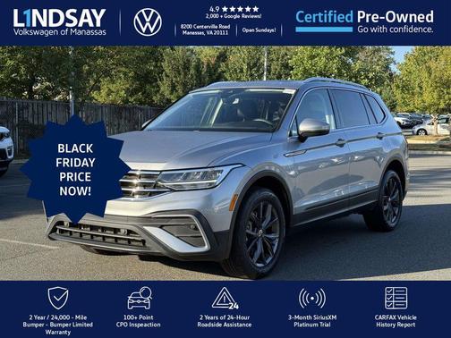 2022 Volkswagen Tiguan 2.0T SE 4MOTION