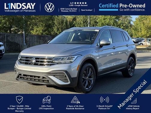 2022 Volkswagen Tiguan 2.0T SE 4MOTION