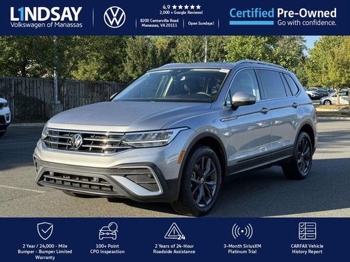 2022 Volkswagen Tiguan 2.0T SE 4MOTION