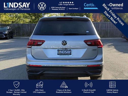 2022 Volkswagen Tiguan 2.0T SE 4MOTION