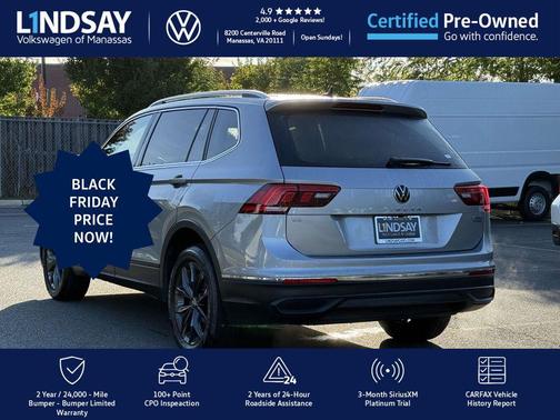 2022 Volkswagen Tiguan 2.0T SE 4MOTION