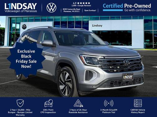 2024 Volkswagen Atlas 2.0T SEL