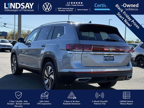 2024 Volkswagen Atlas 2.0T SEL
