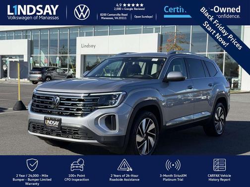 2024 Volkswagen Atlas 2.0T SEL