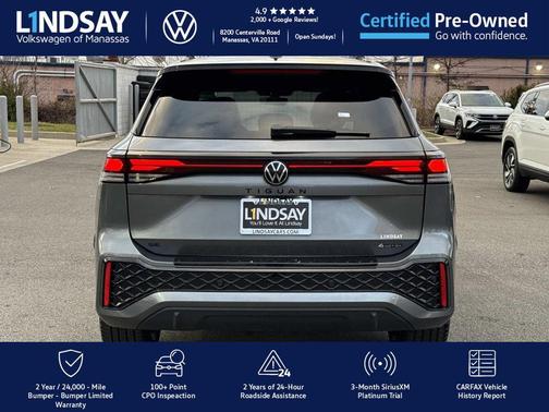 2025 Volkswagen Tiguan 2.0T SE R-Line Black 4MOTION