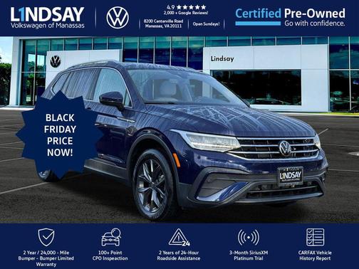 2022 Volkswagen Tiguan 2.0T SE