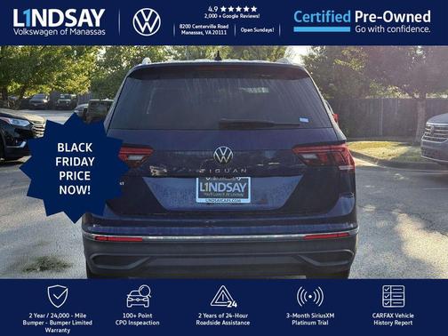 2022 Volkswagen Tiguan 2.0T SE