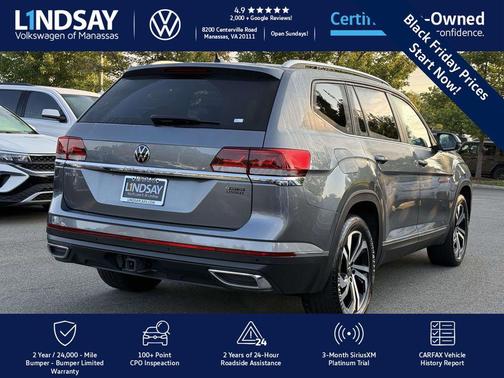 2023 Volkswagen Atlas 3.6L SEL