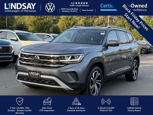 2023 Volkswagen Atlas 3.6L SEL