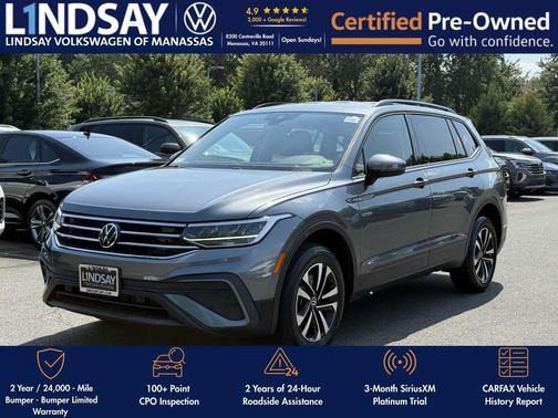 2022 Volkswagen Tiguan 2.0T S 4MOTION
