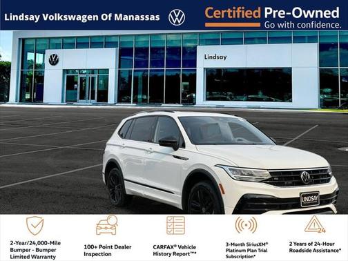 2022 Volkswagen Tiguan 2.0T SE R-Line Black 4MOTION