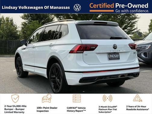 2022 Volkswagen Tiguan 2.0T SE R-Line Black 4MOTION