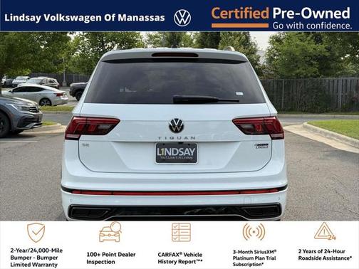 2022 Volkswagen Tiguan 2.0T SE R-Line Black 4MOTION