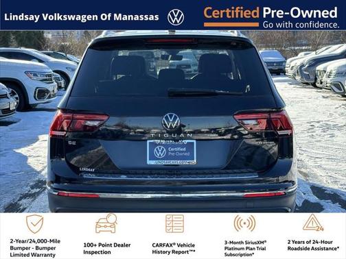 2022 Volkswagen Tiguan 2.0T SE 4MOTION