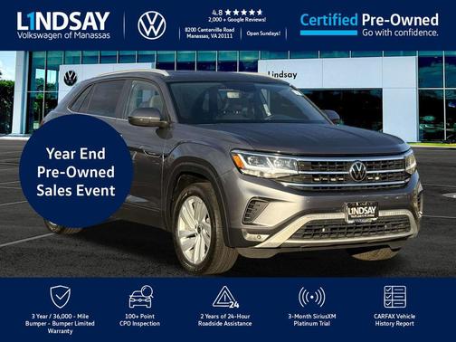 2022 Volkswagen Atlas Cross Sport 3.6L V6 SE w/Technology