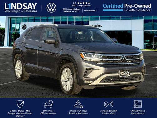 2022 Volkswagen Atlas Cross Sport 3.6L V6 SE w/Technology