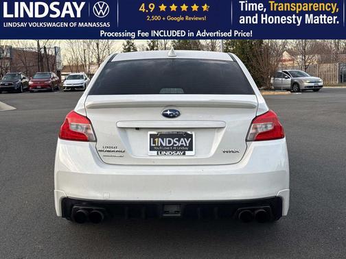 Crystal White Pearl 2020 Subaru WRX Premium