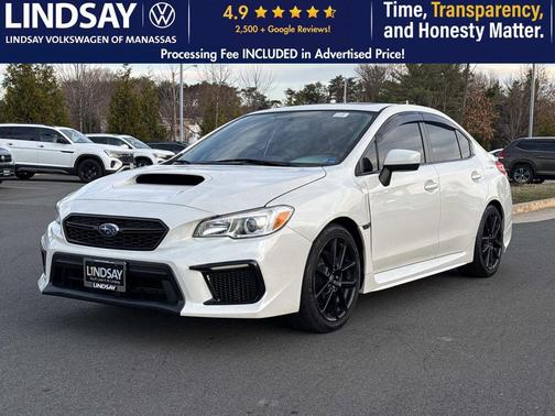 Crystal White Pearl 2020 Subaru WRX Premium
