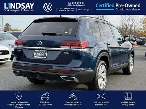 2022 Volkswagen Atlas 3.6L SE w/Technology
