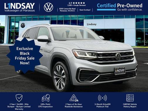 2021 Volkswagen Atlas Cross Sport 3.6L V6 SEL R-Line