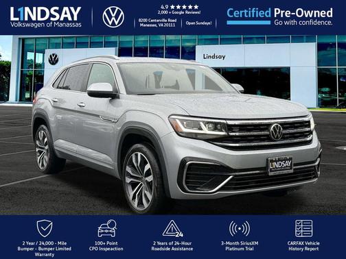 2021 Volkswagen Atlas Cross Sport 3.6L V6 SEL R-Line