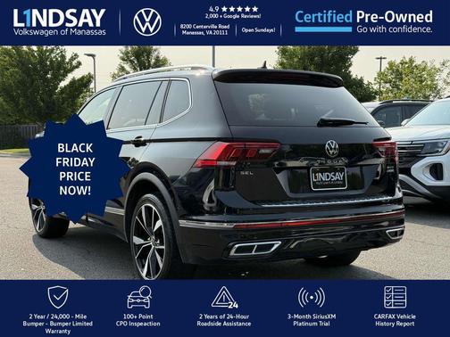 2022 Volkswagen Tiguan 2.0T SEL R-Line 4MOTION
