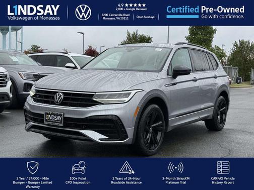 2023 Volkswagen Tiguan 2.0T SE R-Line Black