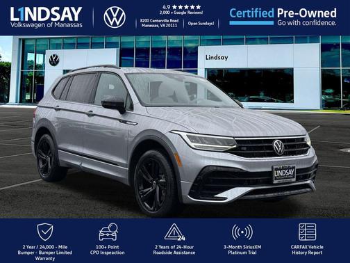 2023 Volkswagen Tiguan 2.0T SE R-Line Black