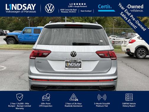 2023 Volkswagen Tiguan 2.0T SE R-Line Black