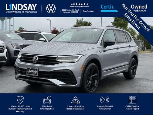 2023 Volkswagen Tiguan 2.0T SE R-Line Black