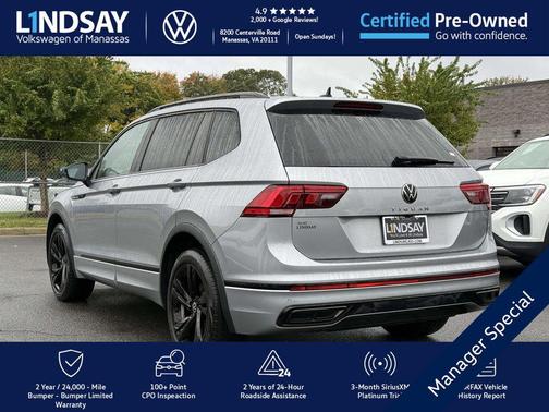 2023 Volkswagen Tiguan 2.0T SE R-Line Black