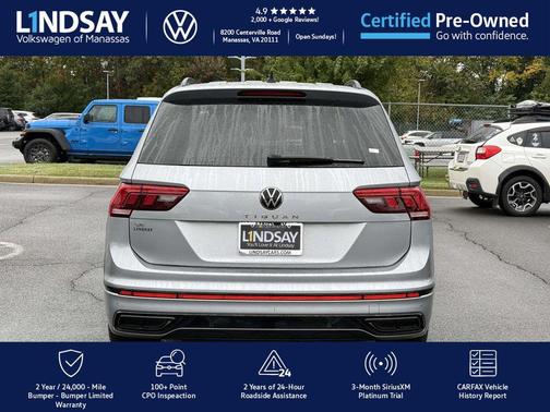 2023 Volkswagen Tiguan 2.0T SE R-Line Black