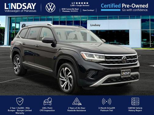 2023 Volkswagen Atlas 3.6L SEL