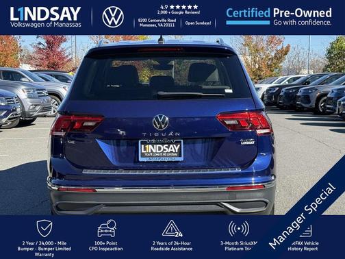 2022 Volkswagen Tiguan 2.0T SE 4MOTION