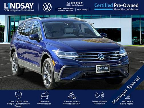 2022 Volkswagen Tiguan 2.0T SE 4MOTION