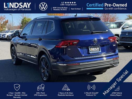 2022 Volkswagen Tiguan 2.0T SE 4MOTION