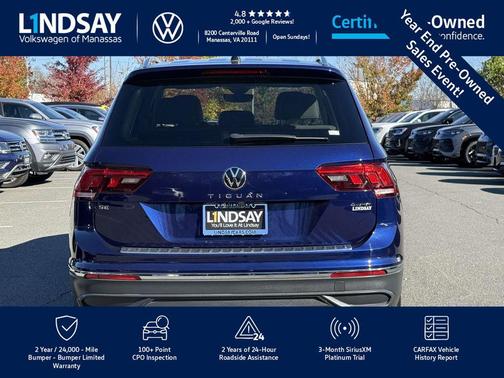 2022 Volkswagen Tiguan 2.0T SE 4MOTION