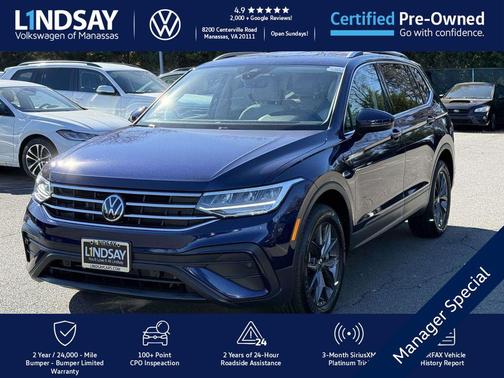 2022 Volkswagen Tiguan 2.0T SE 4MOTION