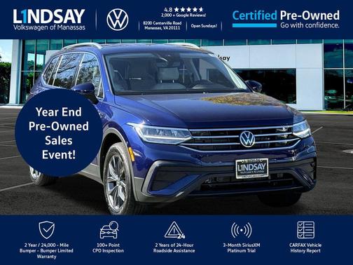 2022 Volkswagen Tiguan 2.0T SE 4MOTION