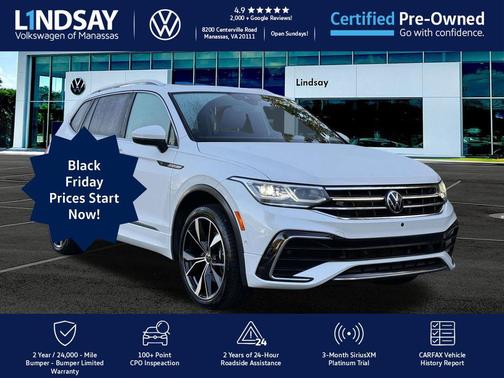 2022 Volkswagen Tiguan 2.0T SEL R-Line 4MOTION