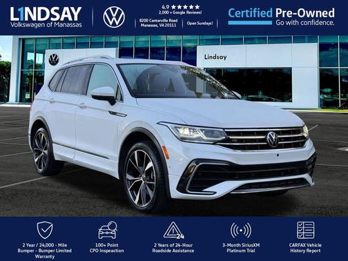 2022 Volkswagen Tiguan 2.0T SEL R-Line 4MOTION