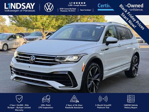 2022 Volkswagen Tiguan 2.0T SEL R-Line 4MOTION
