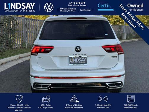 2022 Volkswagen Tiguan 2.0T SEL R-Line 4MOTION
