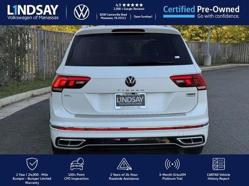2022 Volkswagen Tiguan 2.0T SEL R-Line 4MOTION