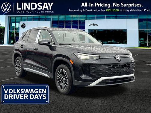 deep black pearl 2026 Volkswagen Tiguan 2.0T S 4MOTION SUV