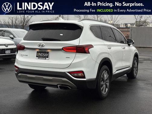 Quartz White 2019 Hyundai SANTA FE Limited 2.4